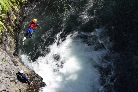 Canyoning Bassin la Paix Bras Panon La Réunion