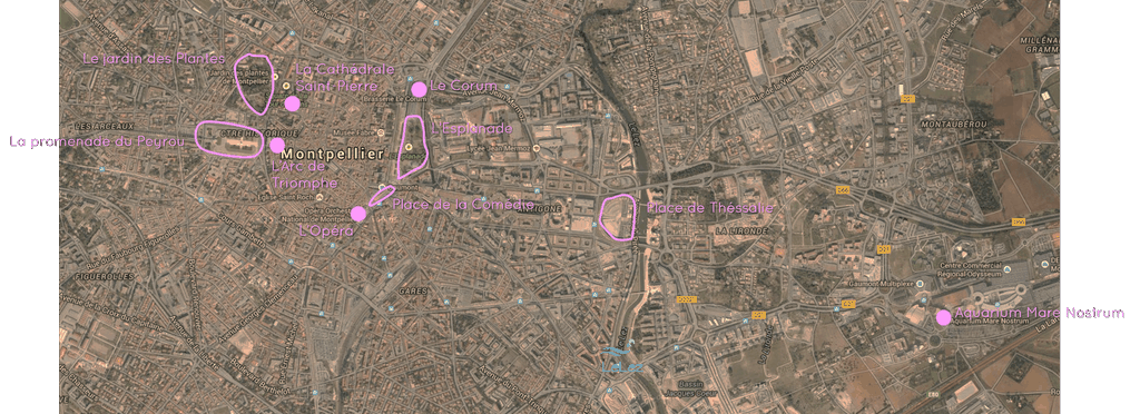 Lieux à visiter à Montpellier