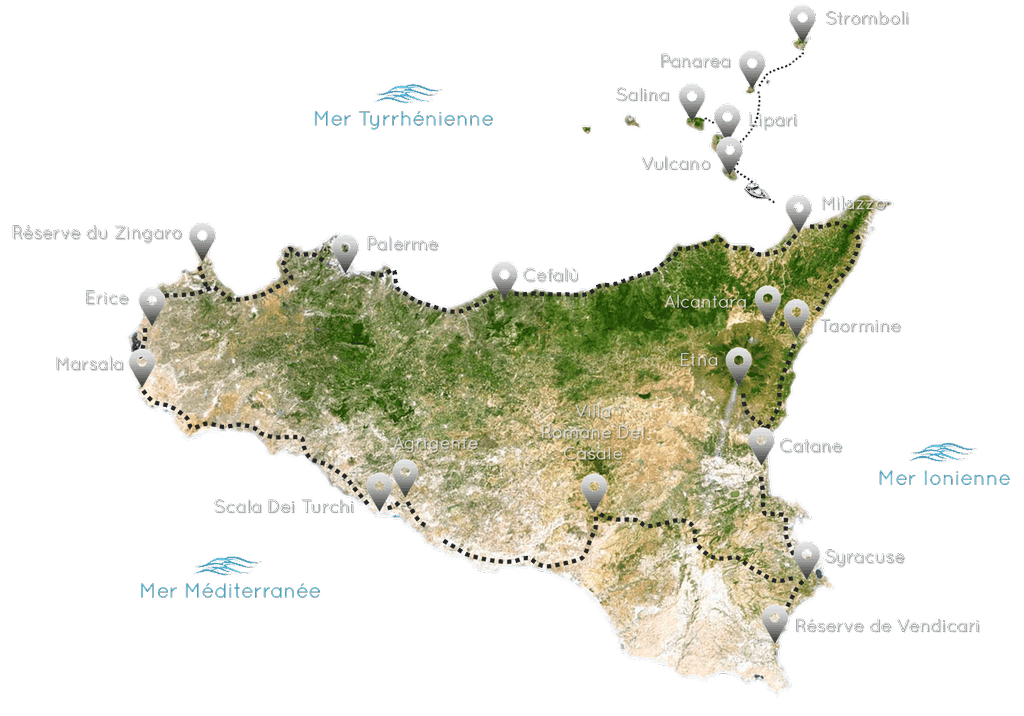 Itinéraire Sicile