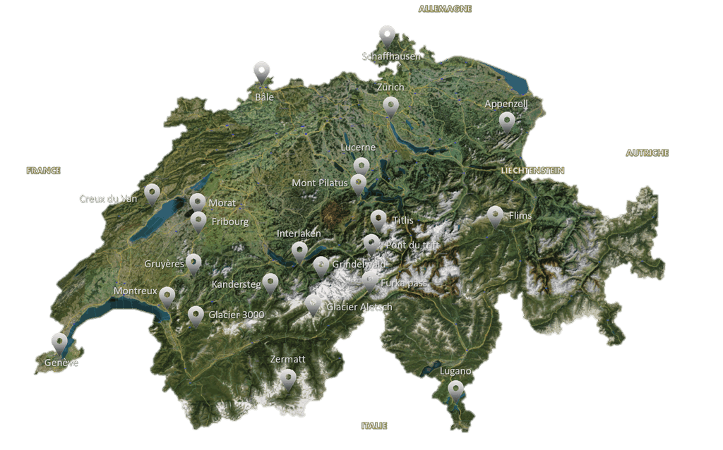 Itinéraire Suisse