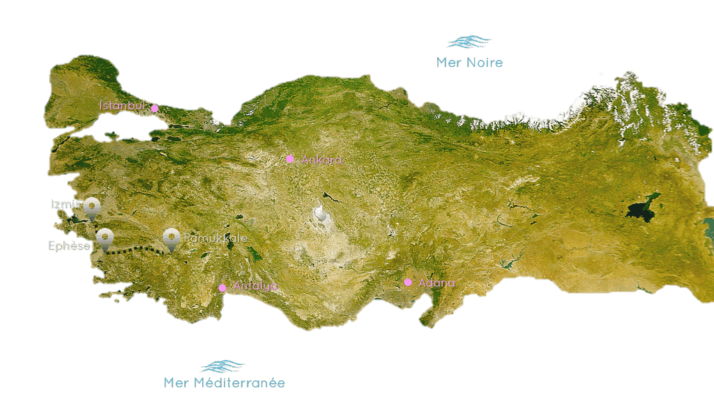 Itinéraire Turquie