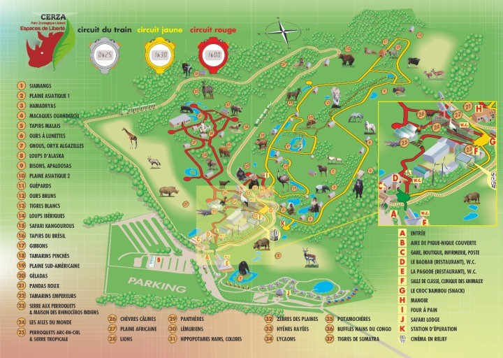 Plan Cerza Normandie Lisieux
