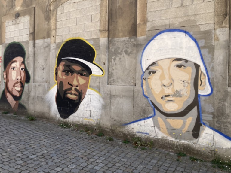 Hall of fame Rap Killos graffiti Porto Portugal