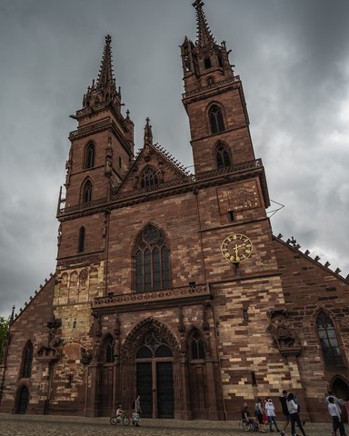 Cathédrale basler munster Bâle Suisse