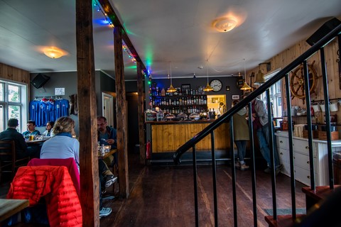 Kaffi lara el grillo bar Seydisfjordu Islande Iceland
