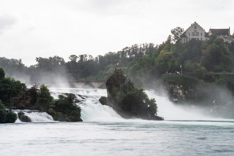 Chutes du Rhin Schaffahausen Suisse