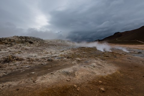 Hverir 2 Myvatn Islande Iceland