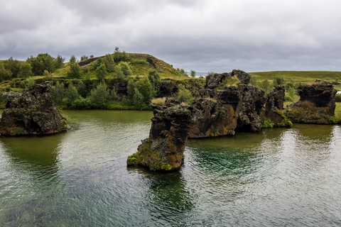 Hofdi Myvatn Iceland Islande