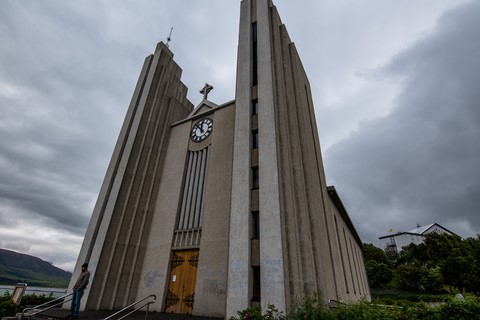 Eglise Akureyri Islande Iceland