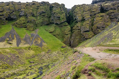 Faille de Raudfeldsgja Islande Iceland Péninsule de Snaefelness