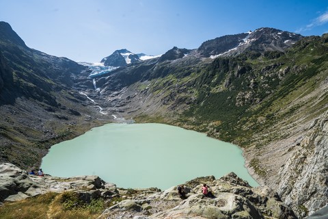 Glacier du Trift Pont du Trift Suisse