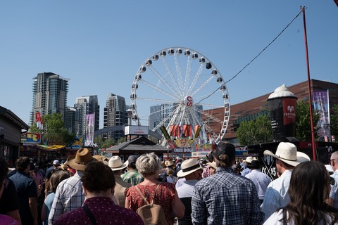 Stampede village Calgary Canada