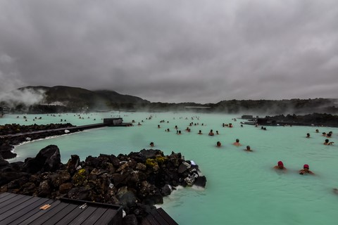 Blue Lagoon Grindavik Reykjavi Islande Iceland