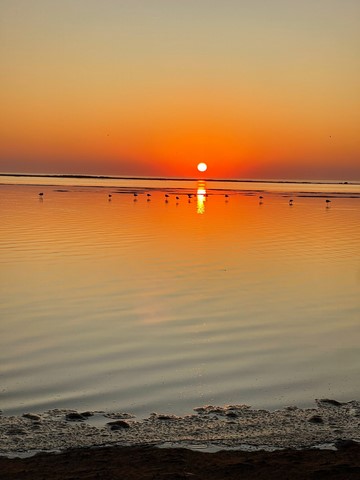 Sunset 1 Walvis Bay Namibie