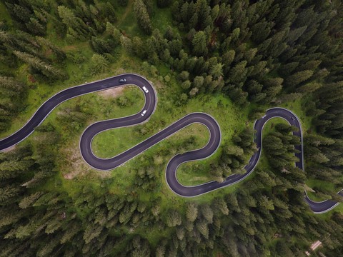 Snake Road Dolomites