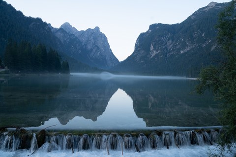 Lago Dobbiaco Dolomites