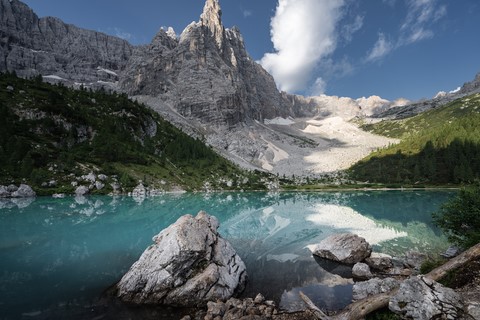 Lac Lago di Sorapis Dolomites