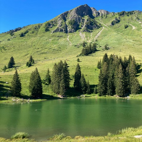 Lac Rétaud Glacier 3000 Suisse