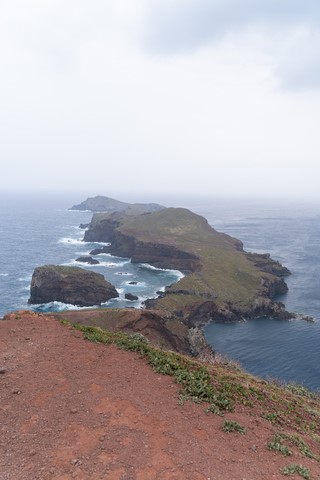 Ponta de São Lourenço Vers le phare Madère