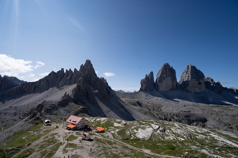 Refuge Tre Cime di Lavaredo Dolomites