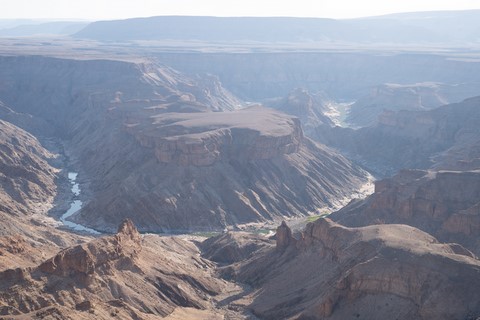 Main viewpoint Fish River canyon Namibie