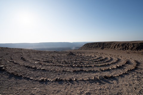 Formation pierres Fish River canyon Namibie