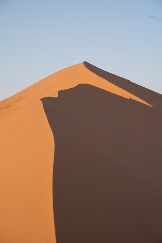 Le sommet de Big Daddy Sossusvlei Namibie