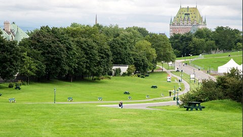 Les plaines d'Abraham Quebec Canada