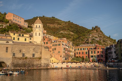 Vernazza au coucher du soleil Cinque terre