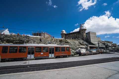 Arrivée 360 loop Gornergrat Zermatt Suisse