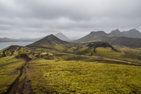 Ljotipollur Landmannalaugar Iceland Islande