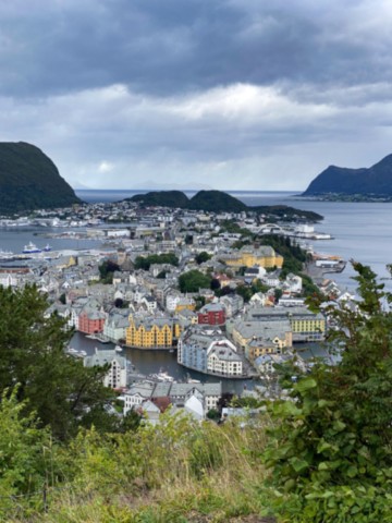 Mont Aksla Ålesund Norvège