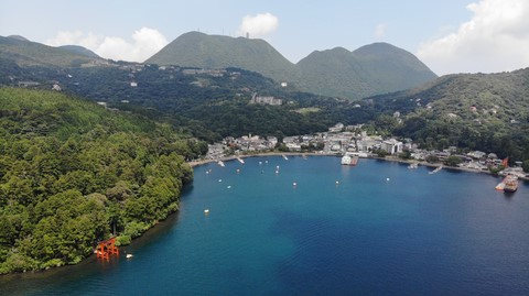 Lac Ashi Hakone Japon