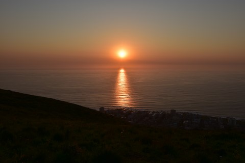 Coucher de Soleil depuis Signal Hill Cape Town