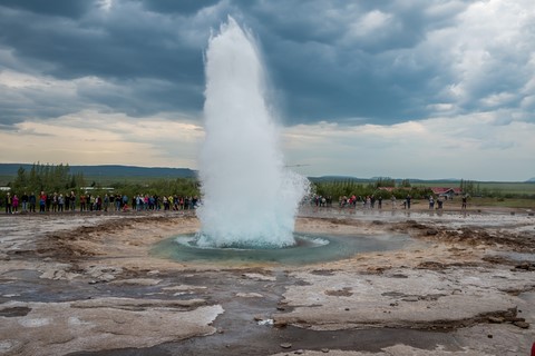 Strokkur Geysir Islande Iceland