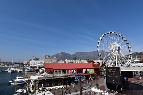 Vue sur le Waterfront Cape Town