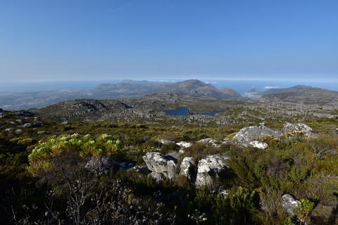Vue sur Hout Bay Table Mountain Cape Town