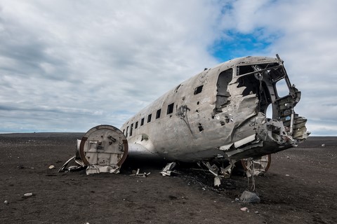 Epave Avion DC3 Islande Iceland