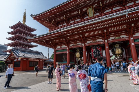Asakusa, Sensō-ji Tokyo Japon