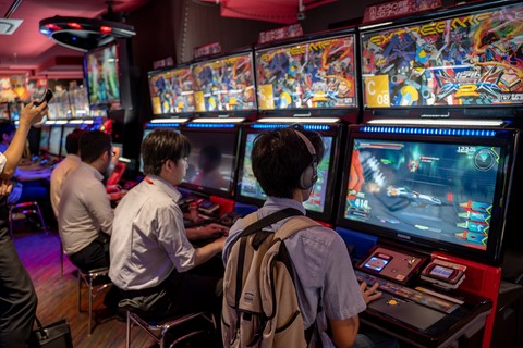 Salle arcade Akihabara 3 Tokyo Japon