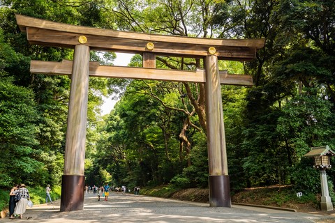 Meiji Jingu temple Tokyo Japon