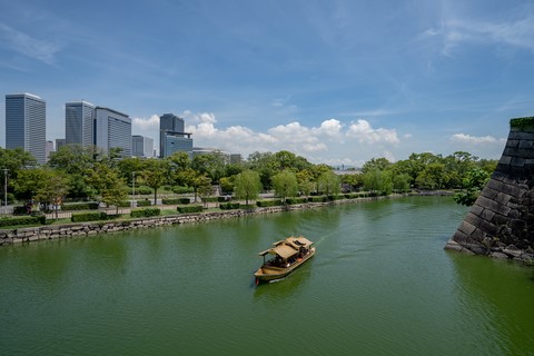 Douves Ōsaka-jō Ōsaka Japon