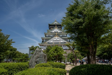 Ōsaka-jō Osaka Japon