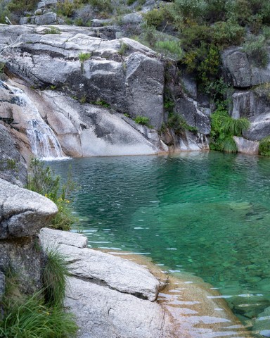 Poço Azul Parc Peneda Gerês Portugal