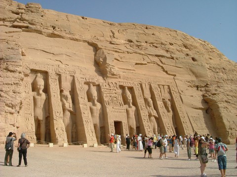 Abou Simbel Egypte