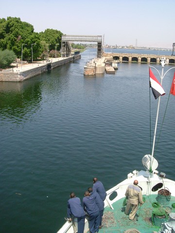 Ecluse d'Esna Egypte