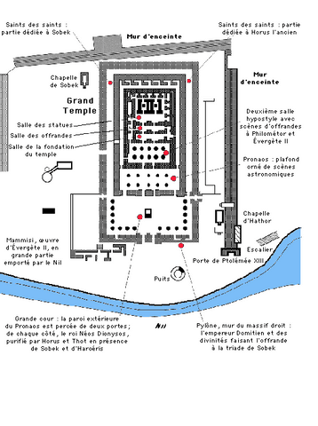 Carte Kom Ombo Egypte