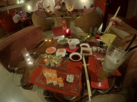Rouge restaurant Ubud Bali Indonésie