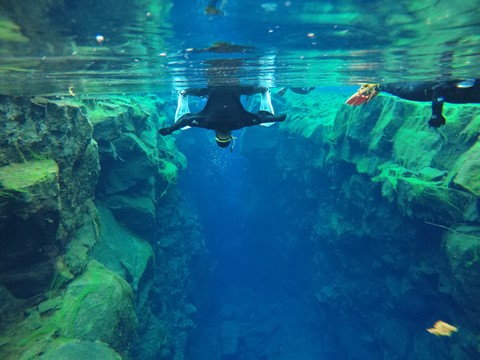 Snorkeling faille de Silfra Thingvellir Islande Iceland