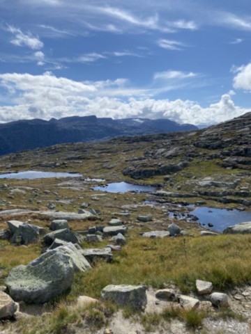 Rando Trolltunga Odda Norvège